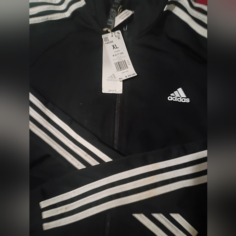 NEW Adidas Track Top Zip Jacket mens XL TT TRIC Jordan Supreme Nike Puma Vintage